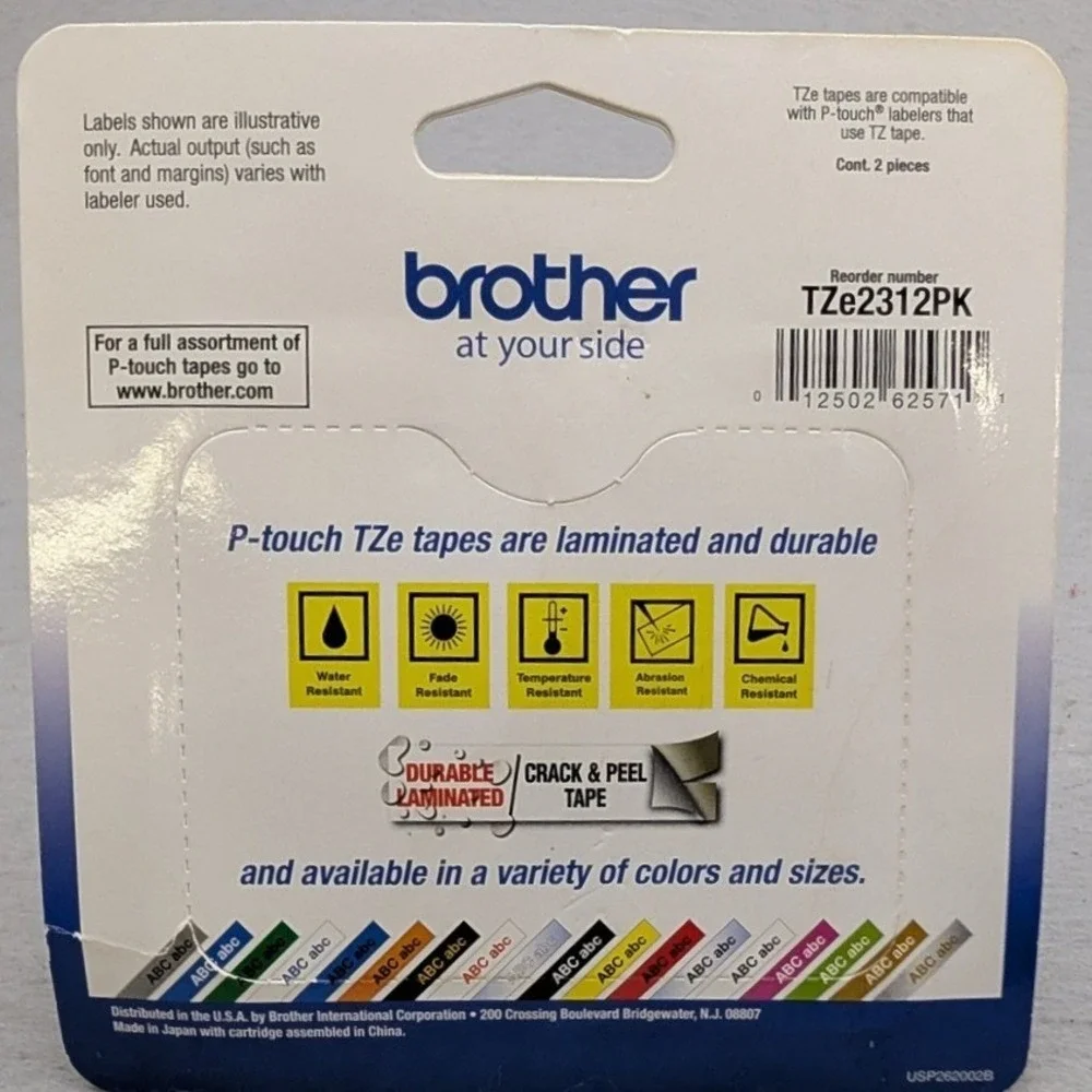 Brother genuine tze